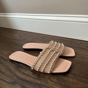 Zara Women's Studded Flat Sandals